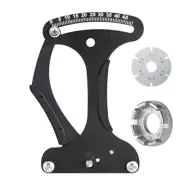 Bicycle Spoke Tension Meter Measuring Tool Aluminum Alloy Bicycle Wheel Repai...