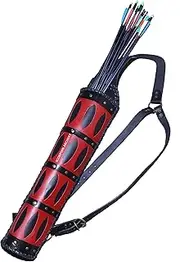 Traditional Leather Archery Quiver - Arrow Holder - Arrow Quiver - Black Quiver - Brown Quiver - Sage Quiver - Back Quiver Bow Arrow Holder - Handmade Leather Quiver Gift for him