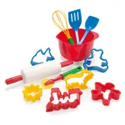 12pc Dantoy Classic Baking Kitchen/Cooking Pretend Play Kids Toy Set 2y+
