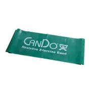 Fabrication Enterprises 10-6453 Cando Exercise Band 5 ft. Singles Green
