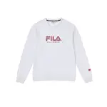 FILA 中性長袖圓領T恤-麻灰 1TEY-5462-MY