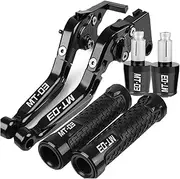 Motorcycles Brake Handl for MT03 MT-03 2015 2016 2017 2018 2019 2020 2021 Motorcycle Clutch Brake Lever Adjustable Handle Handlebar Grips(20)