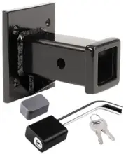 2 inch BOLT-ON RECEIVER HITCH with Locking Pin (OFF-ROAD RECOVERY)
