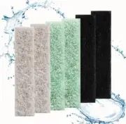 6 Count Mixed Pack Filter Pads for aqueon with Ammonia&Carbon&Phosphate