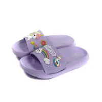 在飛比找樂天市場購物網優惠-彩虹獨角獸 戶外拖鞋 粉紫色 中童 童鞋 ARDS30607