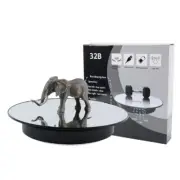 360° Electric Rotating Jewelry & Crafts Display Stand USB Electric Turntable New