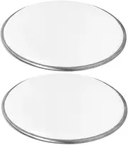 BESPORTBLE 2pcs Set 6 Inch Jazz Drum Head Drum Practice Skin Drum Practice Pads Drum Pads Practice Drum Covers Drum Skin Replacements Percussion Drum Skin Drum Supplies Polyester Film White