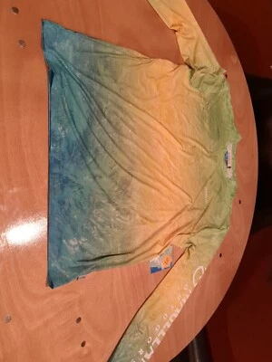 Magellan Outdoors Realtree Aspect Fishing Shirt Upf 50 Mag Chill Yellow Green Lg