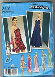 Simplicity Pattern 3501 Misses Dress Size 4-12 NEW UNCUT FF