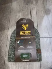 Hot Shot Lighted Beanie Cap Hunting Fishing Hat Stretch Knit 12 Hour HS Light
