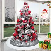 Christmas Tree Skirt Family Holiday Party Decorations Tree Skirt Xmas Tree Skirts Ornaments,Diameter 101cm