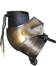 Ratio Elbow Armour Knight Elbow Cops Medieval Armour Black, Black, Medium