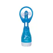 Portable Hand Held Cooling Stay Cool Water Spray Misting Fan Mist Travel Mini Summer Outdoor Moisturizing Office/Home/Travel (BLUE)