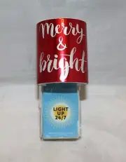 Bath & Body Works Wallflowers Fragrance Night Light Plug In - Red Merry & Bright