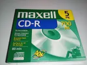 Maxell CD-R 5 Pack