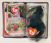 TY Teenie Beanie Babies #4 Bronty Brontosaurus NOS McDonald's 2000