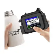 MINI127 Portable Handheld Inkjet Printer,Mini Handheld Printer with 2.4 Inch ...