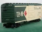LIONEL TOLEDO PEORIA & WESTERN 40ft PS-1 BOX CAR w/BOX LOAD 6-17294 O SCALE NIB