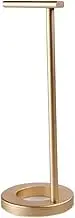Headphone Stand Metal Headphone Stand Simple Stereo Headphone Holder Suitable for All Headphones Headset Holder (Color : Gold, Size : A)
