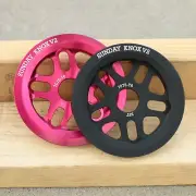 SUNDAY BMX BIKE KNOX v2 GUARD BICYCLE SPROCKET BLACK FUCHSIA