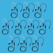 10X Store Security FBI Air Tube 2-Wire Earpiece for Motorola DP2600 XPR3000