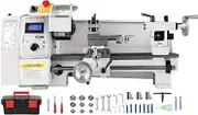 VEVOR Mini Metal Lathe 8x14, 2250 PRM Variable Speed, 650W Precision Working Machine for Various Types of Metal Turning
