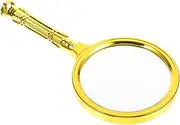 Handheld Magnifier with Magnification Portable Reading Magnifying Glass for Seniors Lightweight Design for for Reading Low Light Conditions
