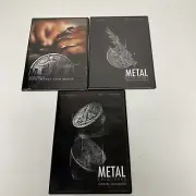 3 Dvd Set Metal Eric Jones High Impact, Crucial, Gaffed Coin Magic DVD
