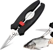 [Generic] Walnut Scissors,Vegetable Scissor - Heavy-Duty for Crab and Fish Scissors with Comfort Grip and Safety