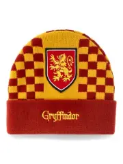 Harry Potter Hat/Beanie (Gryffindor) J.K. Rowling's Wizarding World One Size...