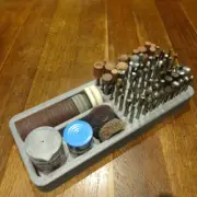 Quality Dremel/Rotary Tool 80 Piece Bit Holder