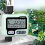 Sprinkler Timer Programmable Water Timer for Garden Hose, Soaker Hose Timer with Rain Delay/Manual Watering, Large LCD Irrigation Timer System for Lawns, 1 Outlet