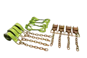 8 POINT TIE DOWN KIT HIGH VIS ROLL BACK CARRIER