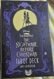 Disney Tim Burton's The Nightmare Before Christmas Tarot Deck And Guidebook NEW