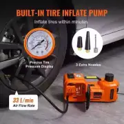 Car Jack Lift 5Ton 12V Car Electric Hydraulic Inflator, Pump ,Flashlight