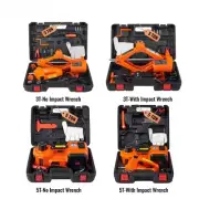 Electric Car Jack Floor Jack 3/5Ton Lifting Set DC 12V Car Scissors Jack Wrench