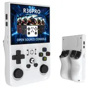 R36 Pro Handheld Game Console 128GB White
