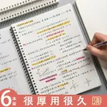 錯題本 筆記本 A4筆記本簡約大學生康奈爾筆記本16K加厚錯題空白方格本B5筆記本本子日記A5小本子考研筆記格子網格本線圈本『CYD11851』