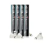 12Pcs Goose Feather Shuttlecocks Stable & Durable Sports Training Badminton Balls - 4