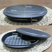 Grill pan with lid, fish grill, grill plate with cover, griller, ce From Japan