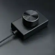 PC Volume Control USB Volume Control Knob Lossless Sound Quality (Bottom LED) su