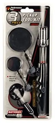 Performance Tool W1935 Lighted Pickup Tool Kit (3pc)