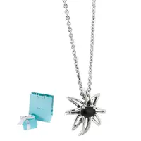 在飛比找momo購物網優惠-【Tiffany&Co. 蒂芙尼】925純銀-八爪立體海星鑲