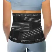 Medium/Large ORTONYX Back Brace for Lower Back Pain Support Belt for Women & Men