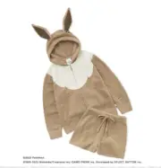 Gelato Pique Pajamas Hoodie and shorts Japan Nintendo Women pokemon Eevee sleep