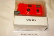 YASHICA MF-1 MF1 NEW 35mm CAMERA OUTFIT with CASE,FILM,STRAP,BATTERY ORANGE