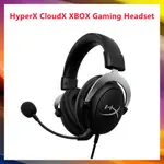 HYPERX CLOUDX 遊戲耳機,兼容 XBOX ONE 和 XBOX 系列可拆卸降噪麥克風 - 銀色