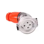 Angle Extension Socket IP66 500V 4Pin 20A