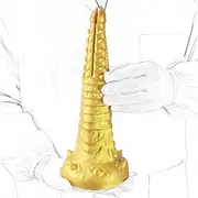 Giant Fantasy Monster Dildos Alien Dildo Silicone Anal Dildo Large Anal Plug with Suction Cup Animal Dragon Penis Sex Toys for Women Men(L)