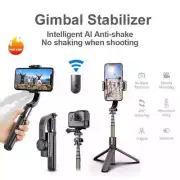 Handheld Stabilizer Smartphone Tripod Wireless Bluetooth Remote ISO Android
